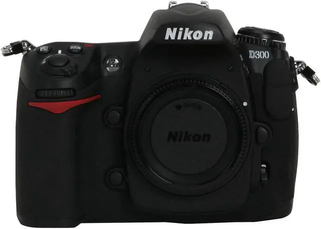 Alt view image 9 of 14 - Nikon D300 Black 12.3 MP Digital SLR Camera - Body Only