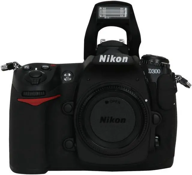 Alt view image 11 of 14 - Nikon D300 Black 12.3 MP Digital SLR Camera - Body Only