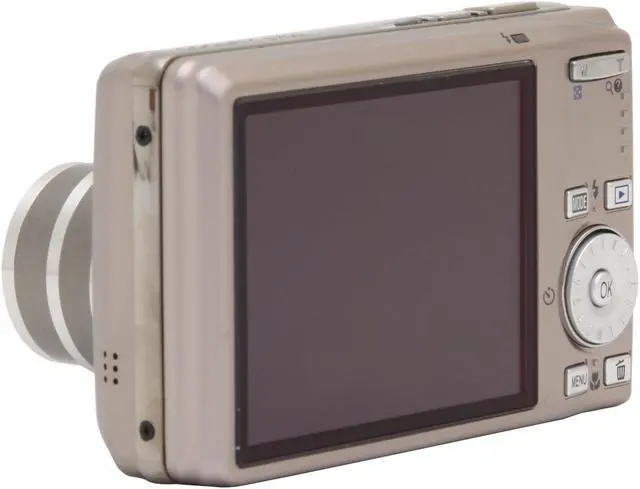 Alt view image 3 of 11 - Nikon Coolpix S700 Silver 12.1 MP 3X Optical Zoom Digital Camera