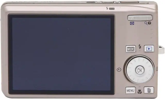 Alt view image 4 of 11 - Nikon Coolpix S700 Silver 12.1 MP 3X Optical Zoom Digital Camera