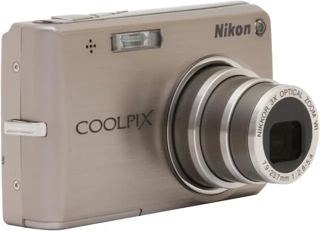 Alt view image 7 of 11 - Nikon Coolpix S700 Silver 12.1 MP 3X Optical Zoom Digital Camera