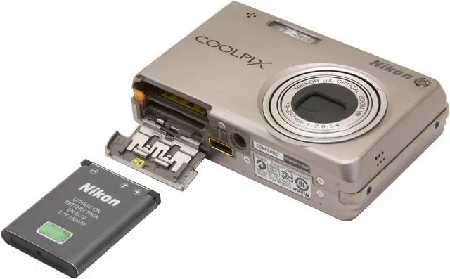 Alt view image 10 of 11 - Nikon Coolpix S700 Silver 12.1 MP 3X Optical Zoom Digital Camera