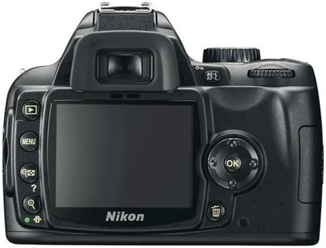 Alt view image 2 of 3 - Nikon D60 Black 10.2 MP Digital SLR Camera - Body Only