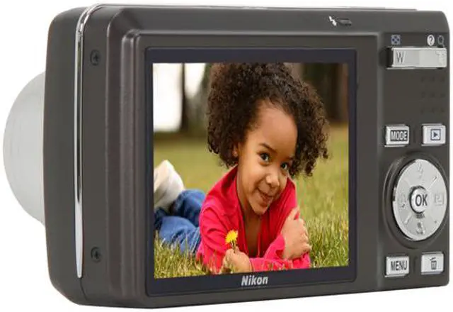 Nikon CoolPix S550 Black 10.0 MP Digital Camera - Newegg.com