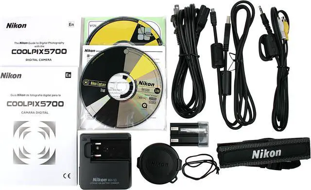 Alt view image 9 of 10 - Nikon CoolPix 5700 Black 5.0 MP 8X Optical Zoom Digital Camera