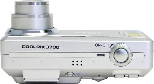 Alt view image 7 of 9 - Nikon COOLPIX 3700 Silver 3.2MP 3X Optical Zoom Digital Camera