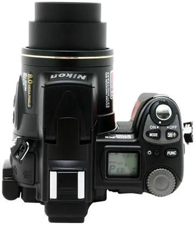 Alt view image 8 of 11 - Nikon Coolpix 8700 Black 8.0MP 8X Optical Zoom Digital Camera
