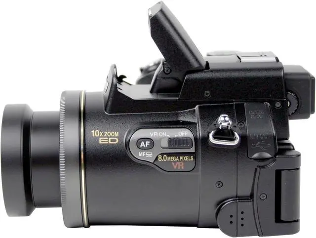 Alt view image 6 of 10 - Nikon Coolpix 8800 Black 8.0MP 10X Optical Zoom Digital Camera