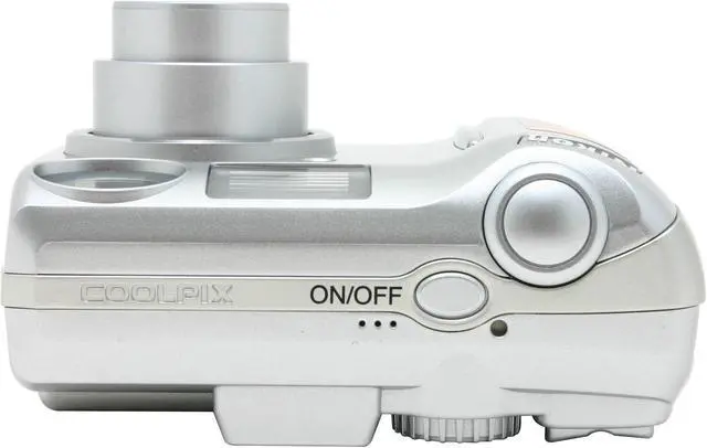 Alt view image 8 of 10 - Nikon COOLPIX 4600 Silver 4.0MP 3X Optical Zoom Digital Camera