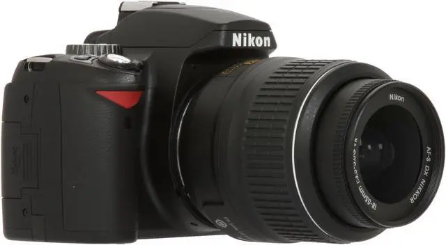 Alt view image 7 of 13 - Nikon D60 Black 10.2 MP Digital SLR Camera w/AF-S DX NIKKOR 18-55mm f/3.5-5.6 G VR Lens