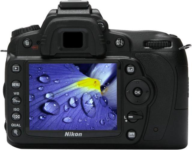 Alt view image 4 of 13 - Nikon D90 Black 12.3 MP Digital SLR Camera - Body Only