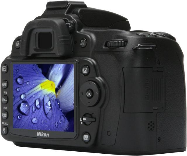 Alt view image 5 of 13 - Nikon D90 Black 12.3 MP Digital SLR Camera - Body Only
