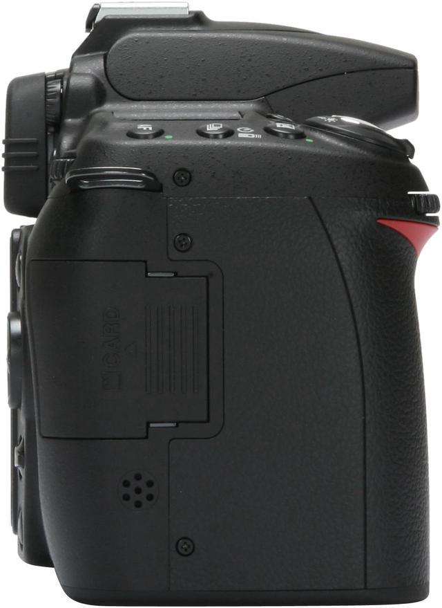 Alt view image 6 of 13 - Nikon D90 Black 12.3 MP Digital SLR Camera - Body Only