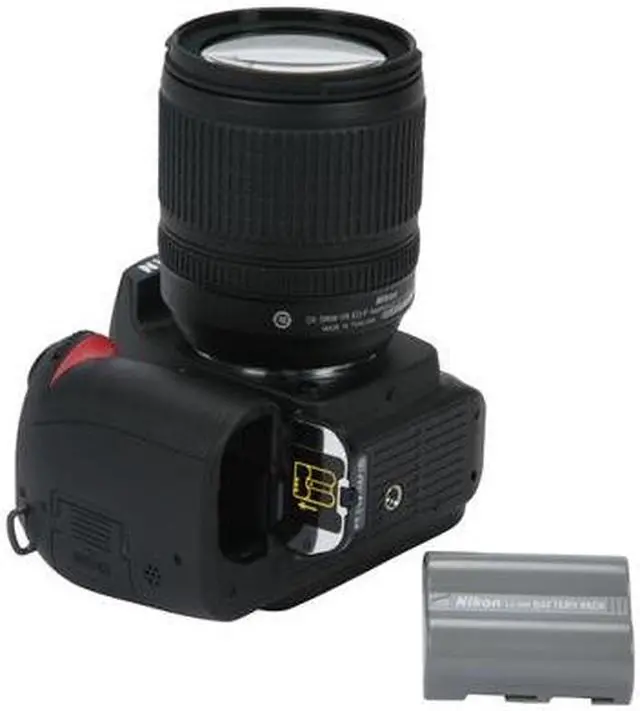 Alt view image 12 of 13 - Nikon D90 Black 12.3 MP Digital SLR Camera w/ AF-S DX NIKKOR 18-105mm f/3.5-5.6G ED VR Lens