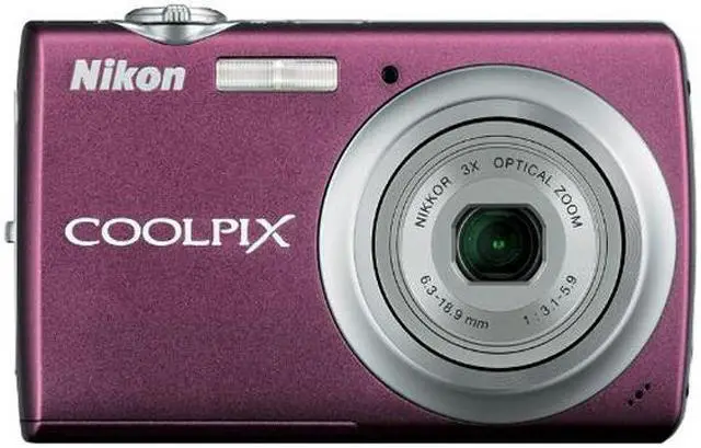 Alt view image 2 of 4 - Nikon COOLPIX S220 Plum 10.0 MP 3X Optical Zoom Digital Camera