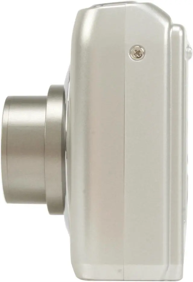 Alt view image 2 of 12 - Nikon COOLPIX L19 Smooth Silver 8.0 MP 3.6X Optical Zoom Digital Camera