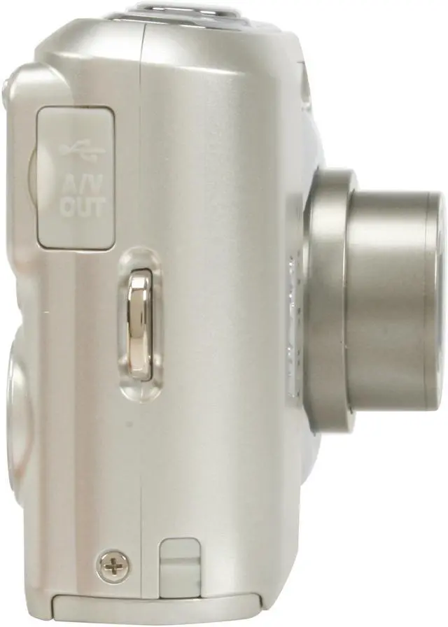 Alt view image 6 of 12 - Nikon COOLPIX L19 Smooth Silver 8.0 MP 3.6X Optical Zoom Digital Camera