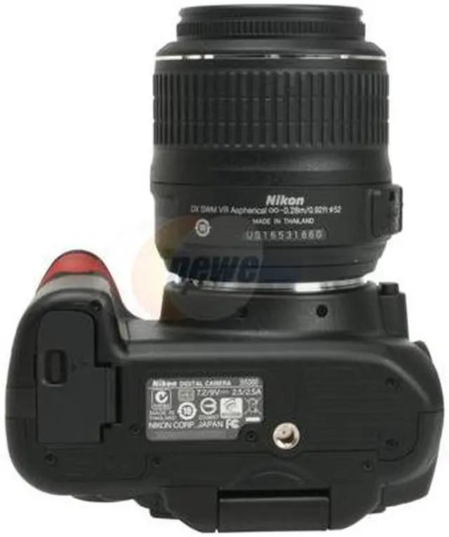 Alt view image 11 of 13 - Nikon D5000 Black 12.3 MP Digital SLR Camera w/AF-S DX Nikkor 18-55mm f/3.5-5.6G VR Lens