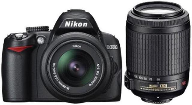 Nikon Cámara réflex digital 10.2MP, D3000