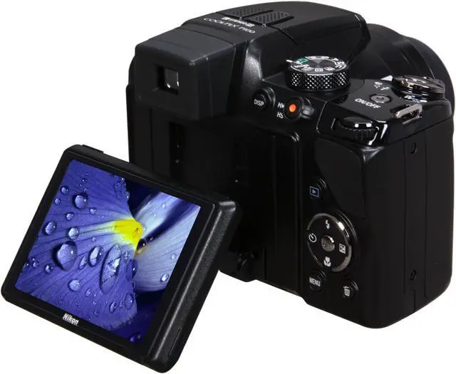 Alt view image 8 of 10 - Nikon COOLPIX P100 Black 10.3 MP 3.0" 460K Anti-reflection Coating LCD 26X Optical Zoom 26mm Wide Angle Digital Camera