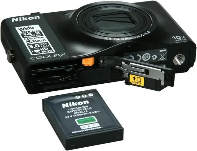 Alt view image 7 of 8 - Nikon COOLPIX S8000 Black 14.2 MP 10X Optical Zoom Digital Camera