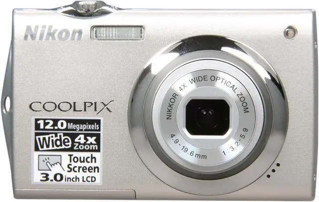 2686 Nikon ニコン COOLPIX デジカメ S4000 シルバー Amazon.com : Nikon Coolpix S4000 12 MP Digital Camera with 4x