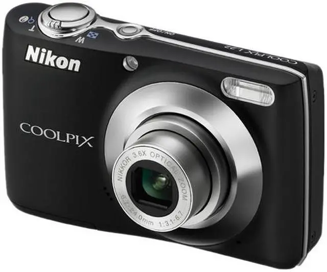 Main image of Nikon COOLPIX L22 Black 12.0 MP 3.6X Optical Zoom Digital Camera