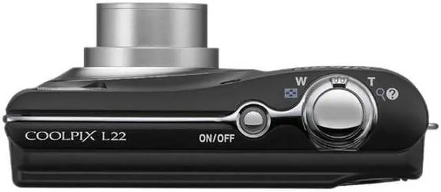 Alt view image 6 of 6 - Nikon COOLPIX L22 Black 12.0 MP 3.6X Optical Zoom Digital Camera