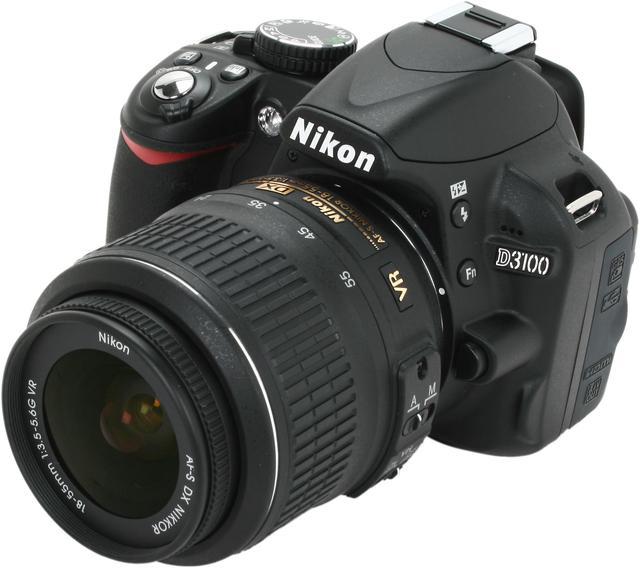 Nikon D3100 14.2MP Digital SLR Camera with 18-55mm f3.5-5.6 AF-S