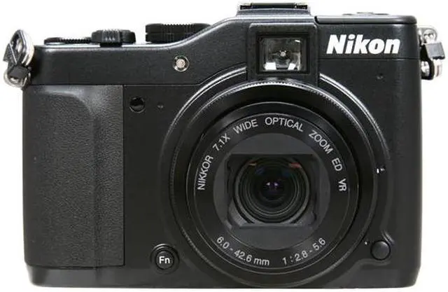 Alt view image 2 of 8 - Nikon P7000 Black 10.1 MP 7.1X Optical Zoom 28mm Wide Angle Digital Camera