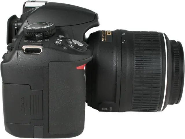 Alt view image 4 of 11 - Nikon D3100 Black 14.2 MP Digital SLR Camera with 18-55mm VR Zoom Lens
