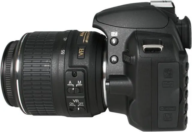Alt view image 6 of 11 - Nikon D3100 Black 14.2 MP Digital SLR Camera with 18-55mm VR Zoom Lens