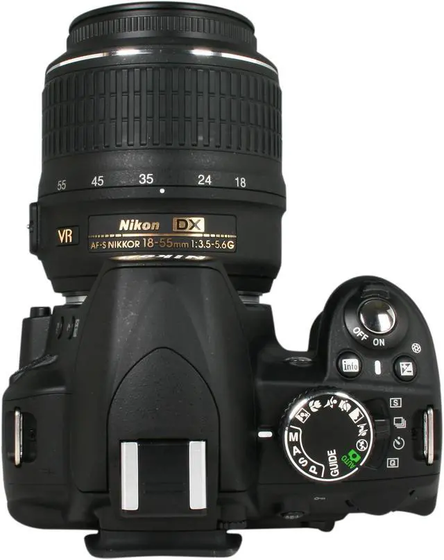 Alt view image 8 of 11 - Nikon D3100 Black 14.2 MP Digital SLR Camera with 18-55mm VR Zoom Lens