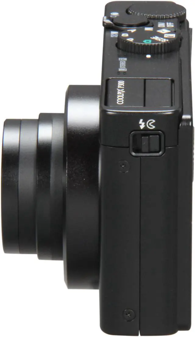 Alt view image 3 of 8 - Nikon COOLPIX P300 Black 12.2 MP 4.2X Optical Zoom 24mm Wide Angle Digital Camera