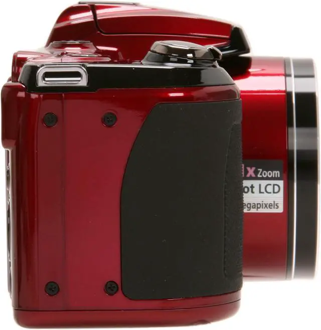 Nikon COOLPIX L120 Red 14.1 MP Digital Camera - Newegg.com
