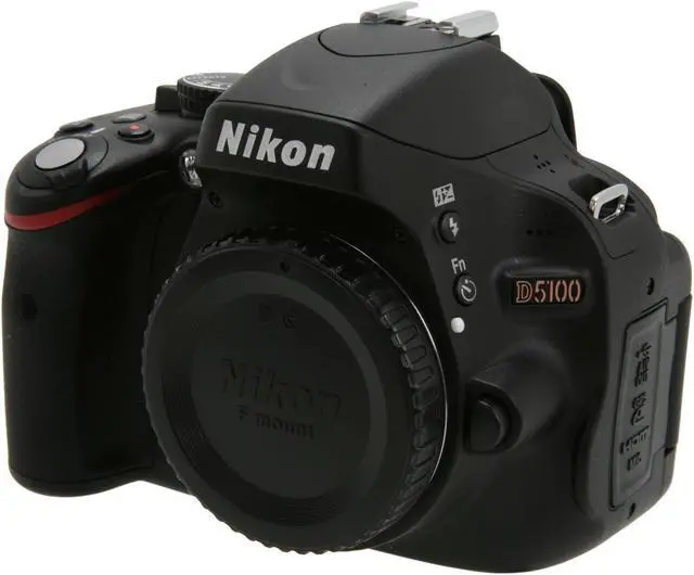 Main image of Nikon D5100 16.2MP CMOS Digital SLR with Vari-Angle LCD Monitor Body Only
