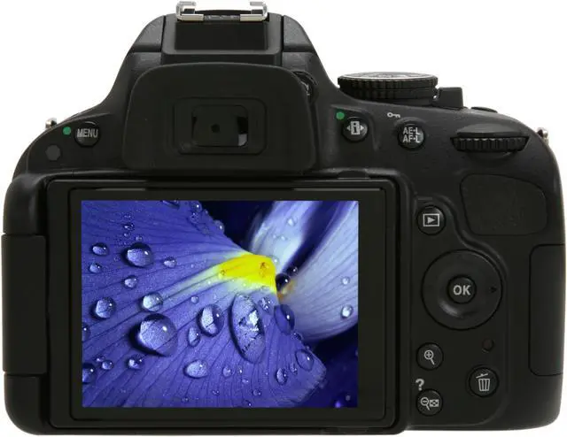 Alt view image 4 of 10 - Nikon D5100 16.2MP CMOS Digital SLR with Vari-Angle LCD Monitor Body Only