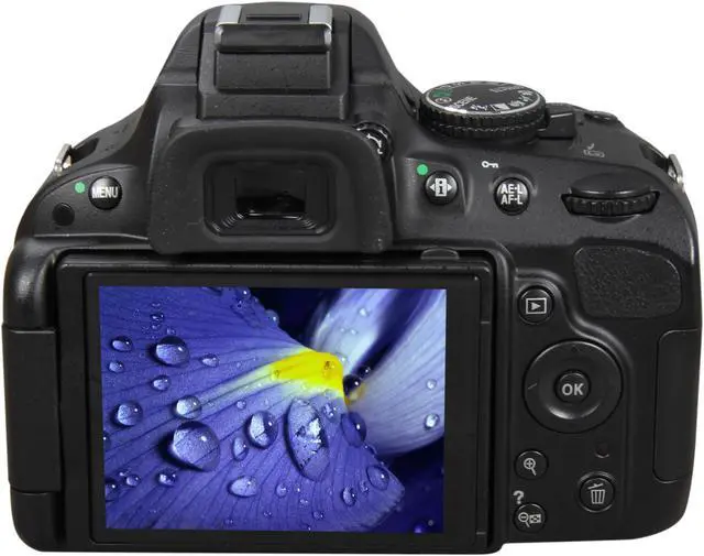 Alt view image 4 of 12 - Nikon D5100 Black 16.2 MP DSLR Camera w/AF-S 18-55mm VR Lens