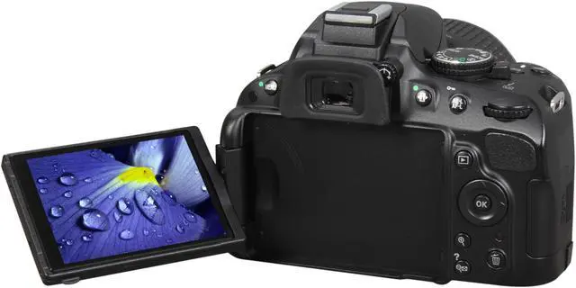 Alt view image 10 of 12 - Nikon D5100 Black 16.2 MP DSLR Camera w/AF-S 18-55mm VR Lens