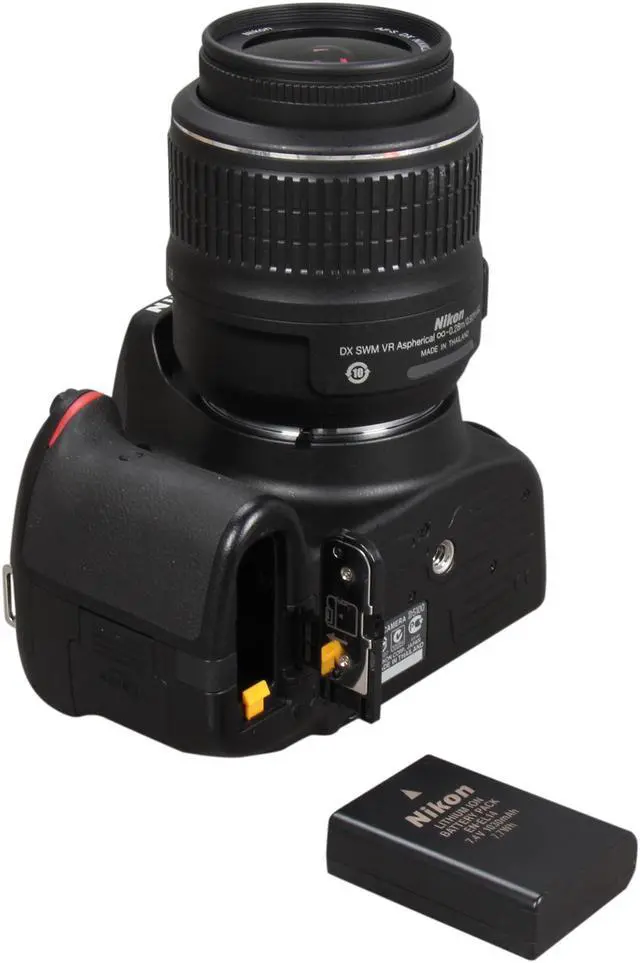 Alt view image 11 of 12 - Nikon D5100 Black 16.2 MP DSLR Camera w/AF-S 18-55mm VR Lens