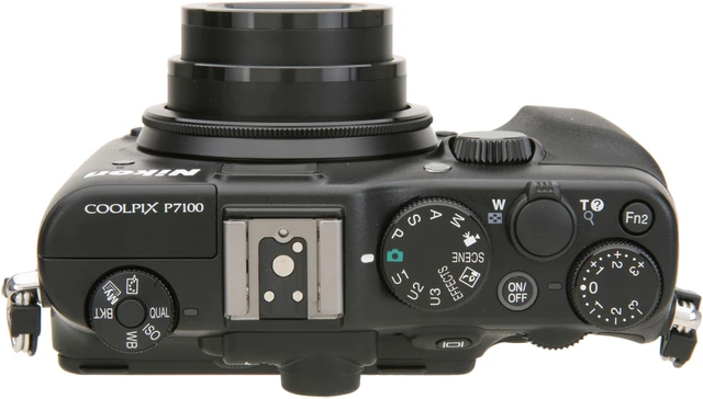 Alt view image 6 of 9 - Nikon Coolpix P7100 Black 10.1 MP 7.1X Optical Zoom 28mm Wide Angle Digital Camera