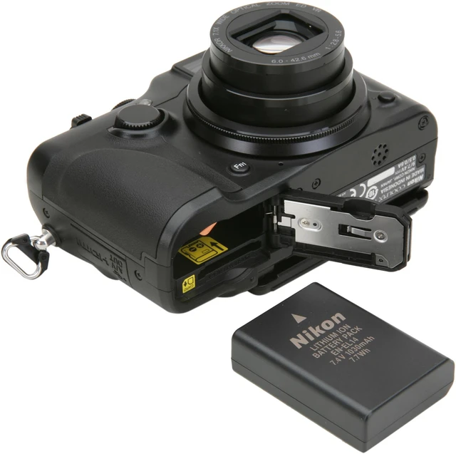 Alt view image 7 of 9 - Nikon Coolpix P7100 Black 10.1 MP 7.1X Optical Zoom 28mm Wide Angle Digital Camera