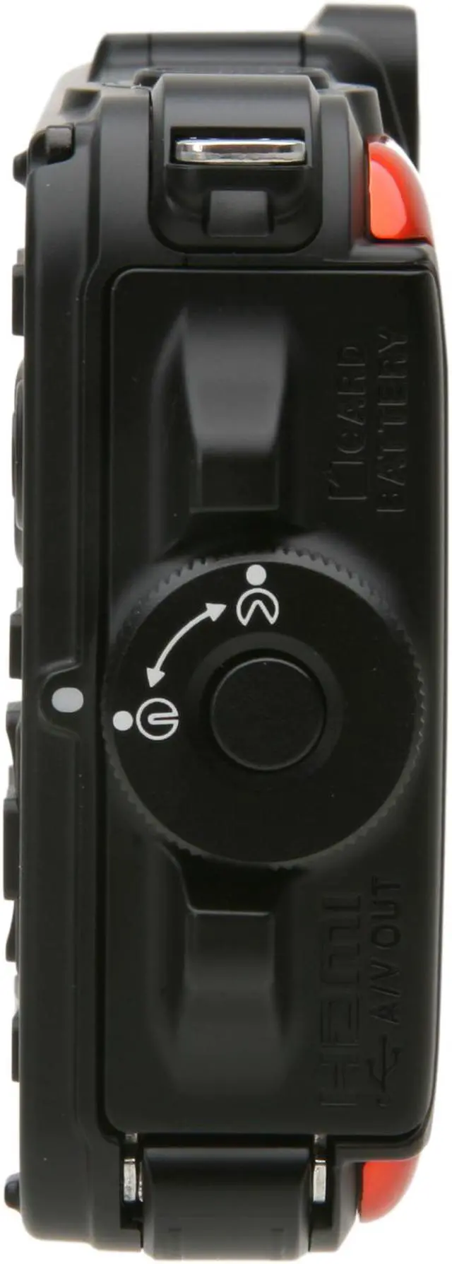 Alt view image 3 of 7 - Nikon COOLPIX AW100 26293 Orange 16 MP 3.0" 460K Action Camera