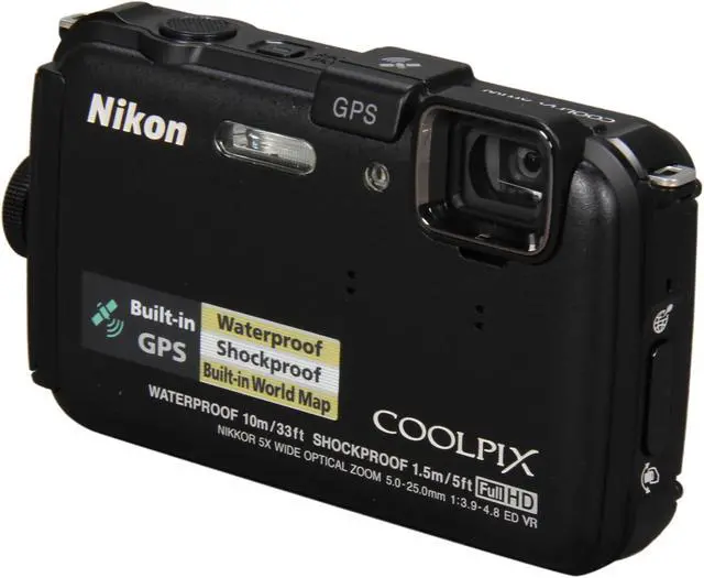Main image of Nikon COOLPIX AW100 26290 16 MP 3.0" 460K Action Camera