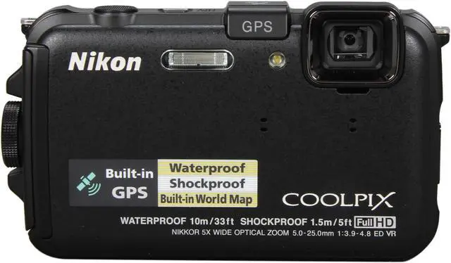 Alt view image 2 of 8 - Nikon COOLPIX AW100 26290 16 MP 3.0" 460K Action Camera