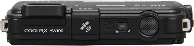 Alt view image 6 of 8 - Nikon COOLPIX AW100 26290 16 MP 3.0" 460K Action Camera
