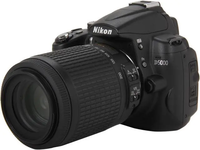 Digital Camera Nikon D5000 Gps Refurbished: Nikon D5000 Black