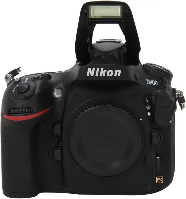 Alt view image 6 of 11 - Nikon D800 (25480) Black 36.3 MP Digital SLR Camera - Body Only