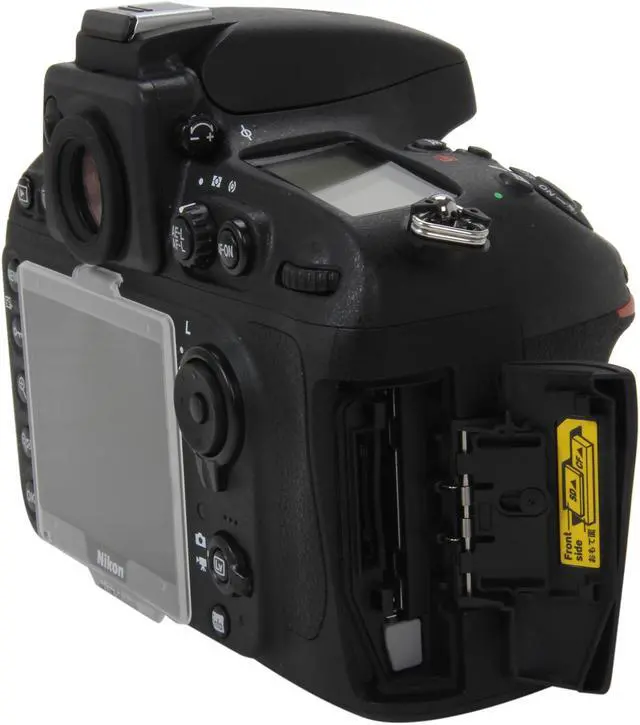 Alt view image 8 of 11 - Nikon D800 (25480) Black 36.3 MP Digital SLR Camera - Body Only