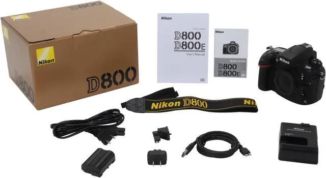 Alt view image 11 of 11 - Nikon D800 (25480) Black 36.3 MP Digital SLR Camera - Body Only